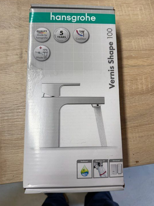 Mitigeur SDB hansgrohe vernis shape 100