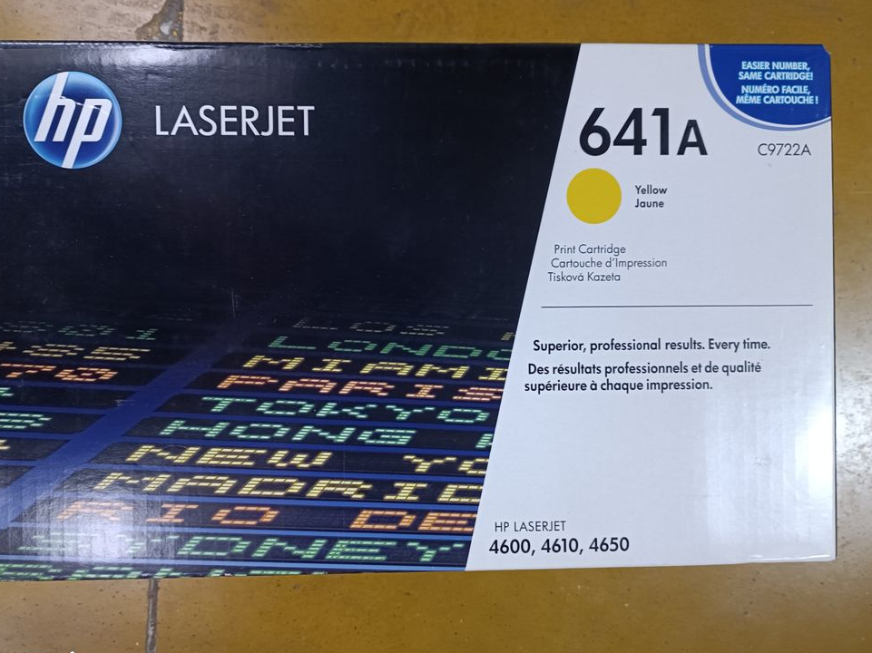 HP 641A - Jaune - originale - LaserJet - cartouche de toner (C9722A)