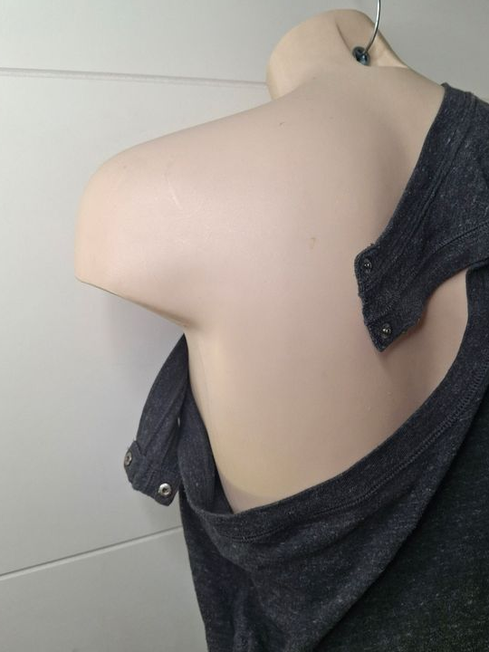 Combishort Nike gris chiné 