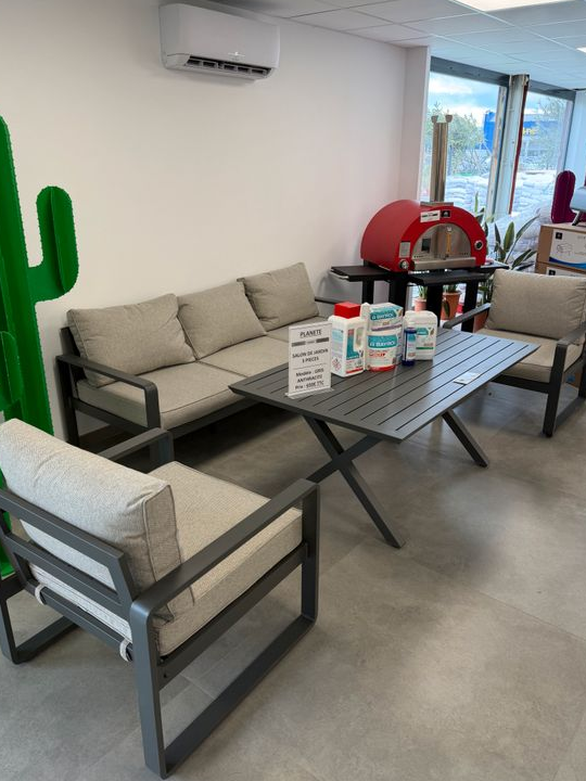 🔥 Mobilier De Jardin Moderne Aluminium Promo Totale