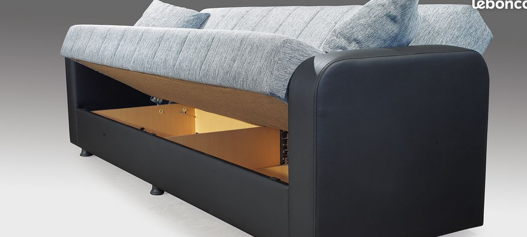 NEUF Canapé Fauteuil 2 places avec coffre SOLIDE‌⁠‌‌‍⁯⁪⁬‍⁢⁢⁫⁭⁢⁬