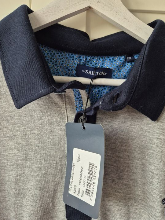 Polos manche longue 6XL