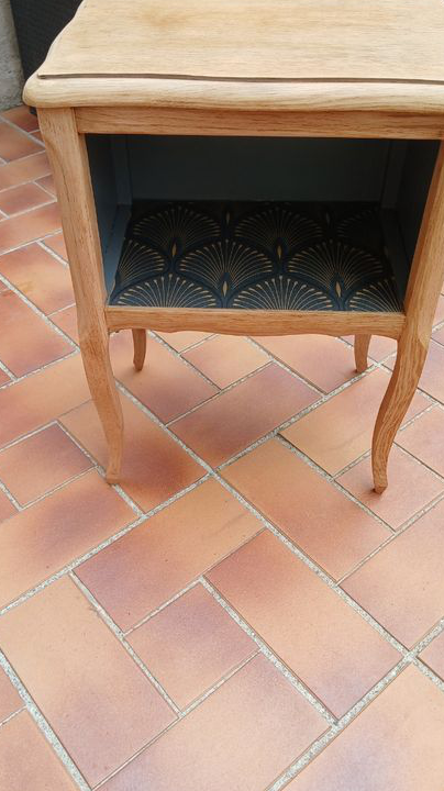 Table de chevet bois