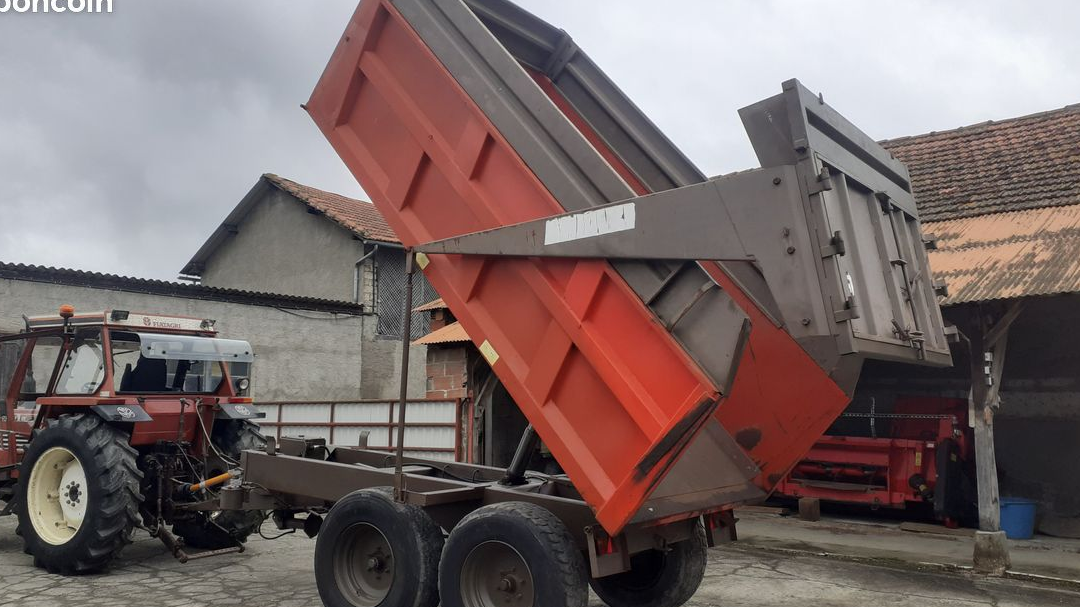 Benne agricole 11 tonnes doubles essieux
