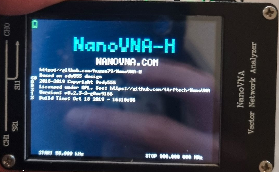 📡 Nano VNA - Matériel radioamateur