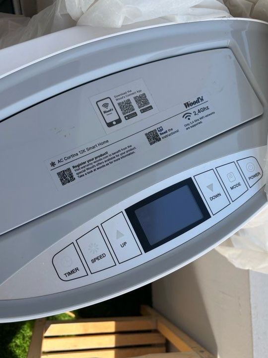 Climatiseur mobile Wood’s Wac12G