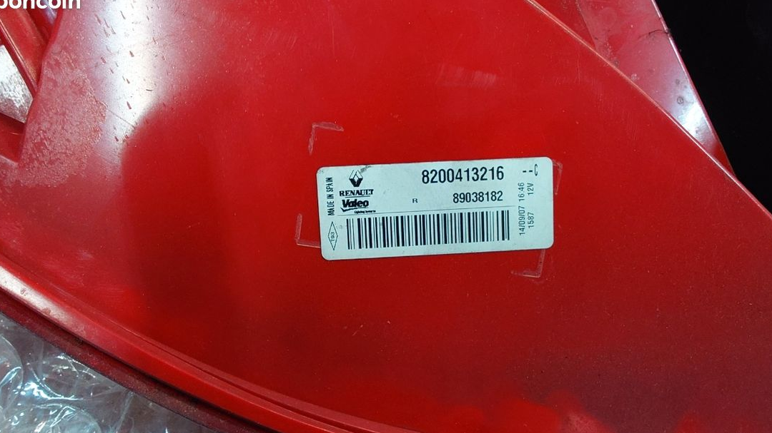 Feu arrière Mégane 2