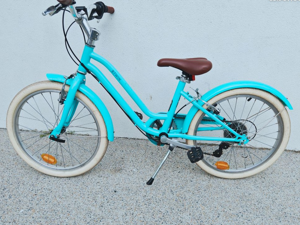 Velo ville enfant elops 500 20 pouces idéal pour 6-9 ans