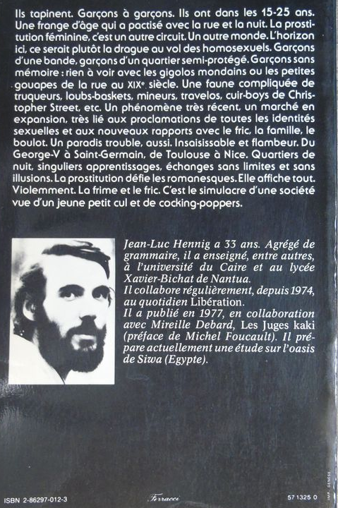 Jean-Luc Hennig - Les garçons de passe