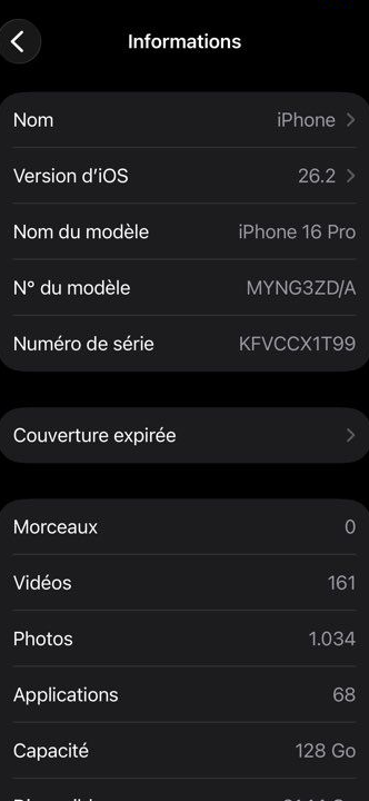 IPhone 16 pro 128GB