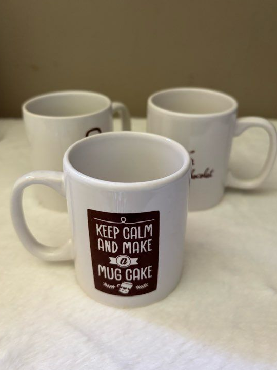 Lot de 3 tasses
