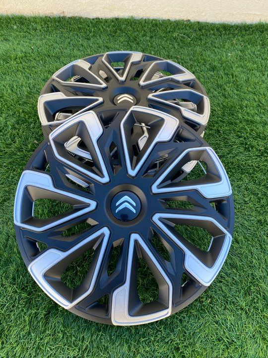 4 enjoliveurs Citroën 14,15,16 pouces neufs