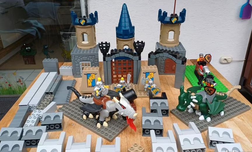 LEGO Duplo – Château de Chevaliers avec 2 Dragons 🏰🐉