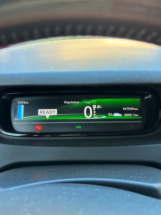 Renault zoe Intens juillet 2017