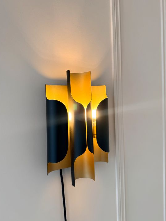 Paire d’appliques design – esprit années 70