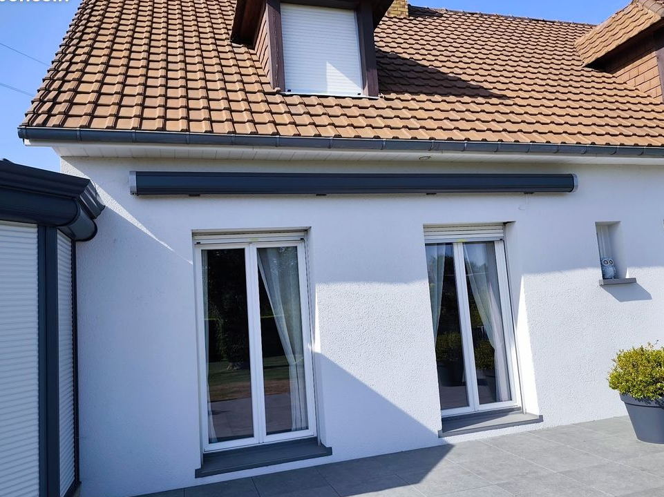 Store banne motorisé 4.95m x 3.5m