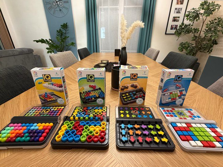 Lot de 4 jeux IQ de Smart Games