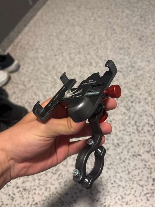 🛵 Support téléphone guidon – aluminium premium pour conduite sûre