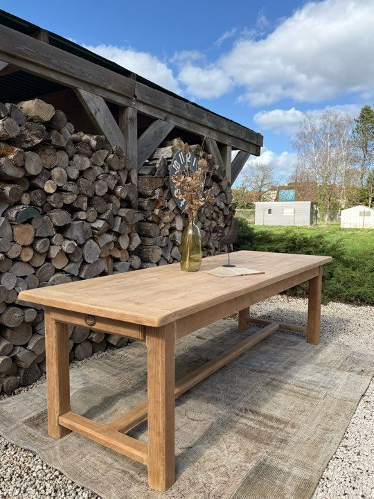 Table de ferme 240cm rénovée