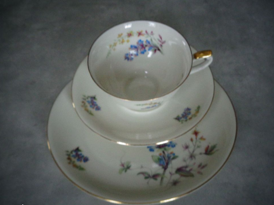 Service à café solo porcelaine ( BAREUTHER BAVARIA )