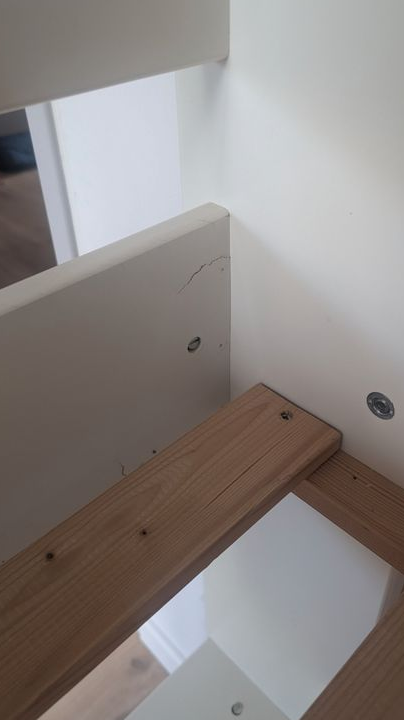 Lit enfant surélevé 90x190 avec matelas