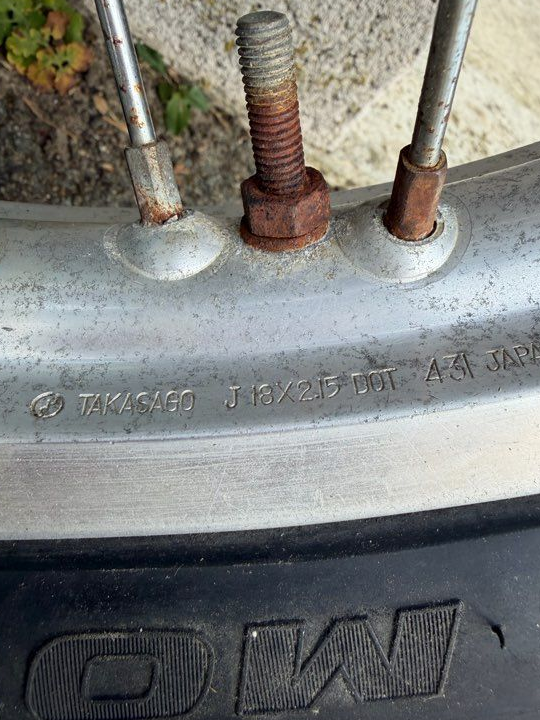 Jante arrière enduro husqvarna