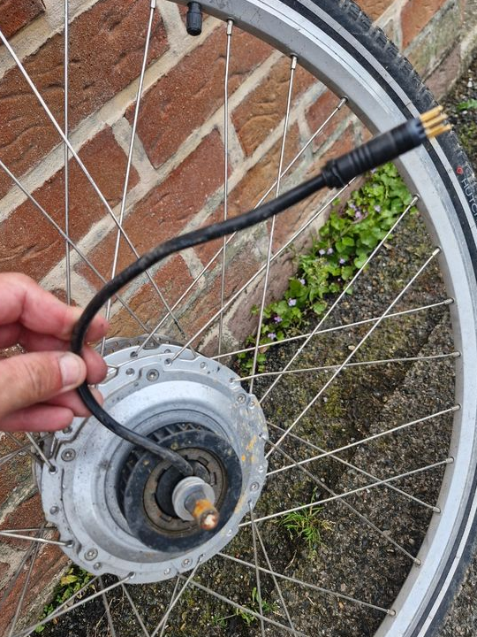 Roue de velo électrique