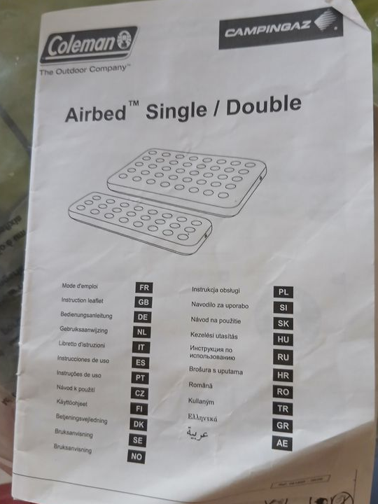 2 Matelas gonflables