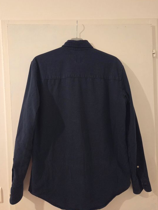 Chemise Zara Homme taille M bleue marine