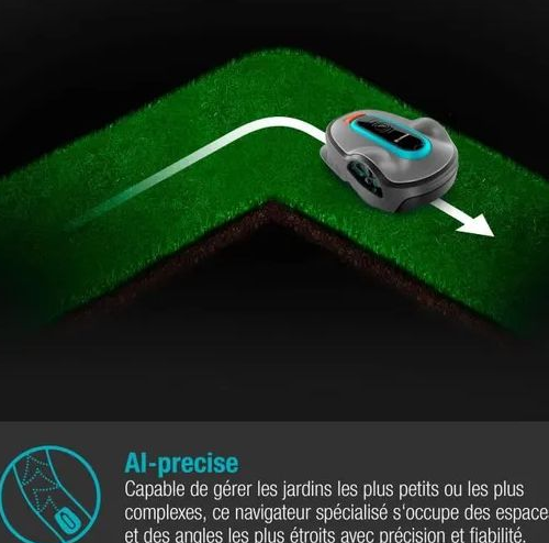 Robot tondeuse GARDENA - SILENO life 1000 - 1000 m² - bluetooth - Remis à neuf par SAV - Facture et garantie 10/2026