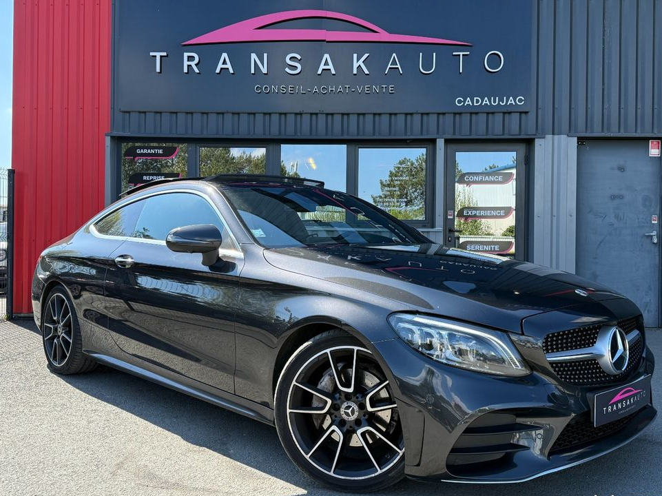 MERCEDES CLASSE C COUPE 220 d AMG Line *TOIT OUVRANT