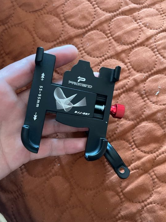 🛵 Support téléphone guidon – aluminium premium pour conduite sûre