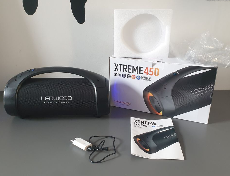 Enceinte Bluetooth sans Fil - Lumière LED