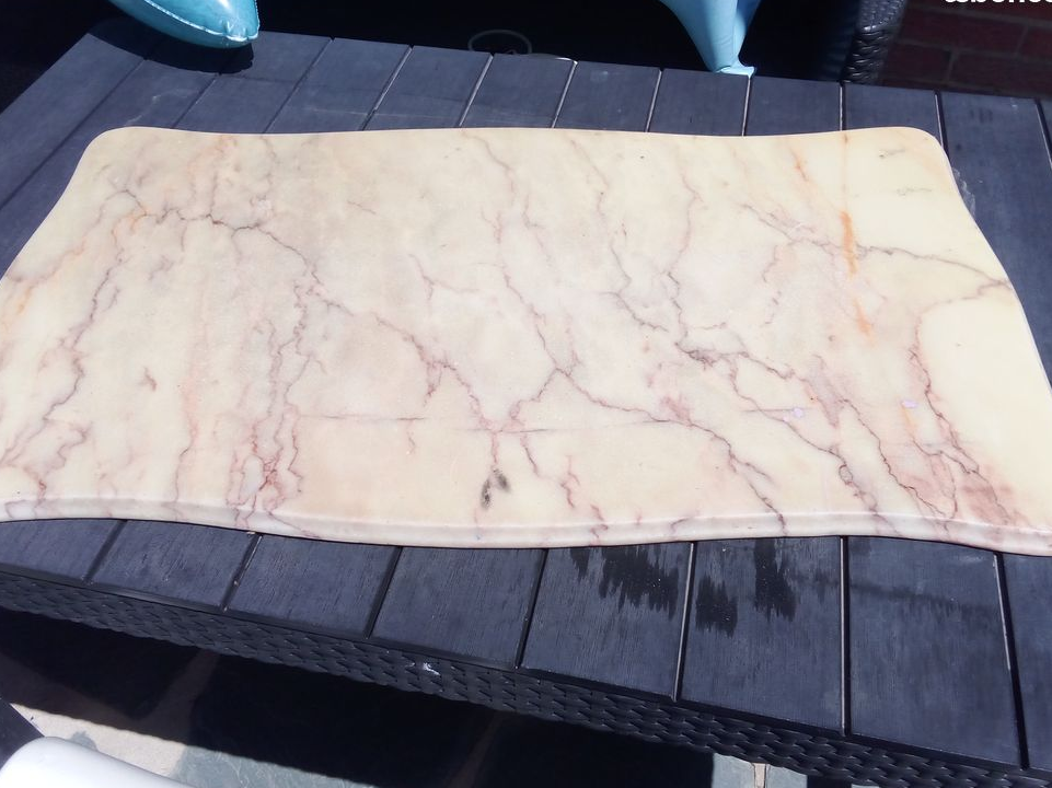 Plateau de petite table marbre