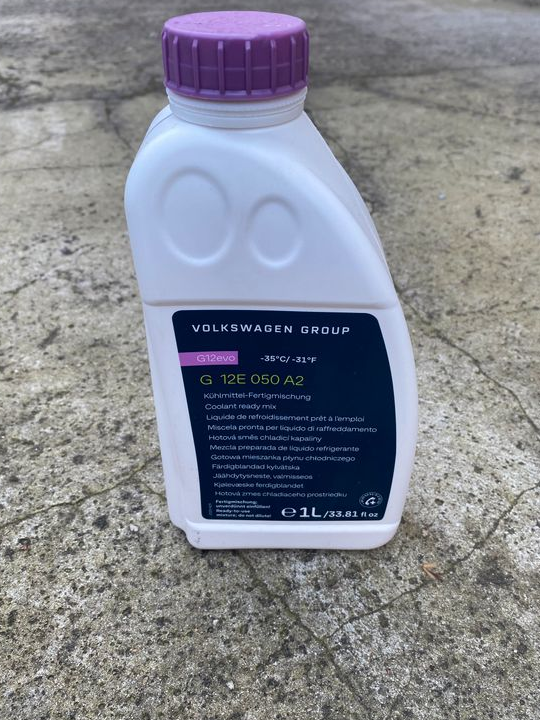 LIQUIDE DE REFROIDISSEMENT G12evo GROUPE VOLKSWAGEN