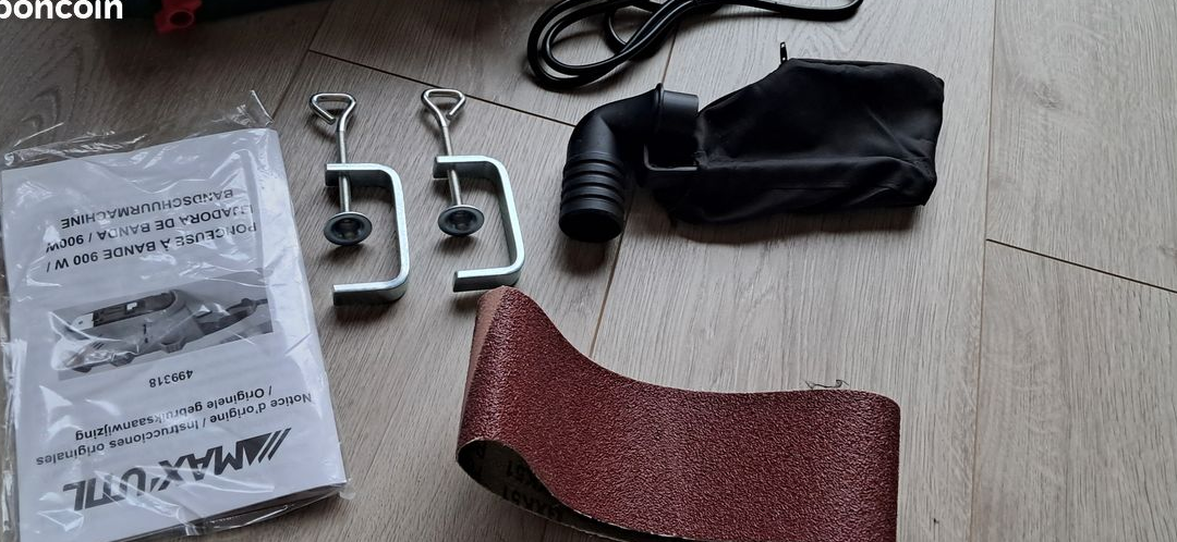 Ponceuse a bande neuve