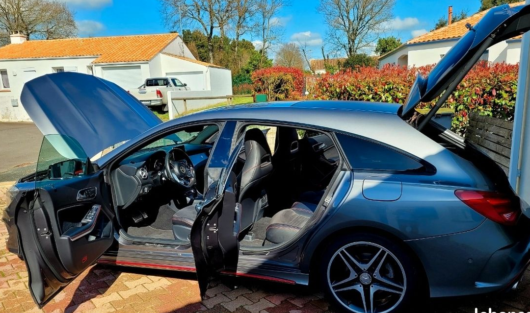 Mercedes CLA 220 CDI Shooting Brake 7G‑DCT AMG – 177ch – Garantie 2026 –