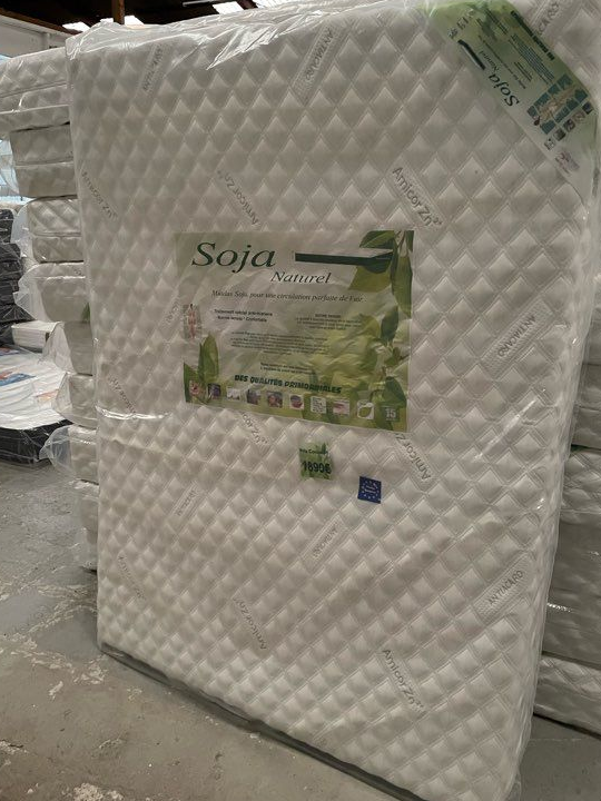 MATELAS SOMMIER & PIEDS 140x190 160x200 LIVRAISON GRATUITE