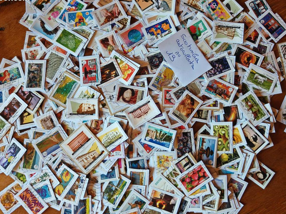500 timbres français n°13