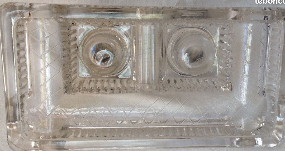 Encrier en verre
