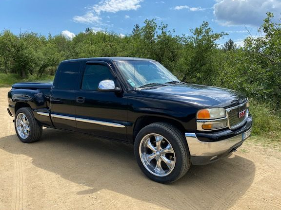 Rare Pick up GMC sierra K 1500 long 5 places V8 5.3 L Z71