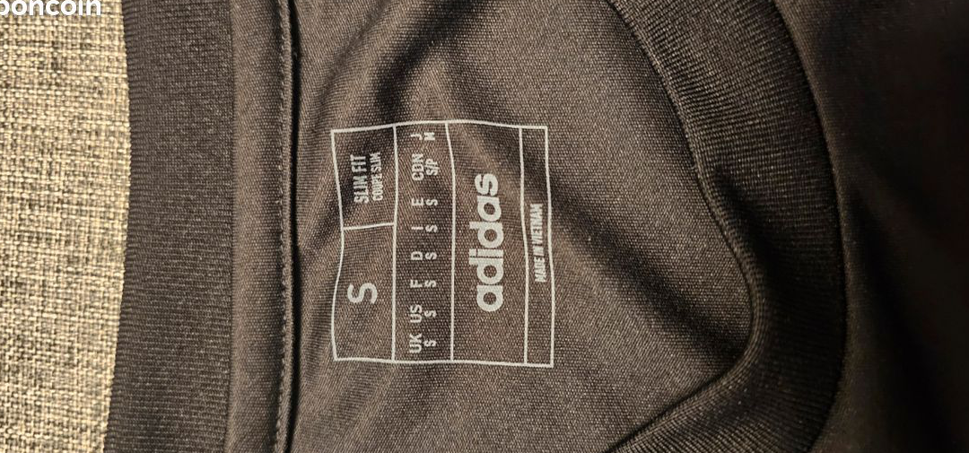 T-shirt Adidas AeroReady noir – Taille S – Très bon état