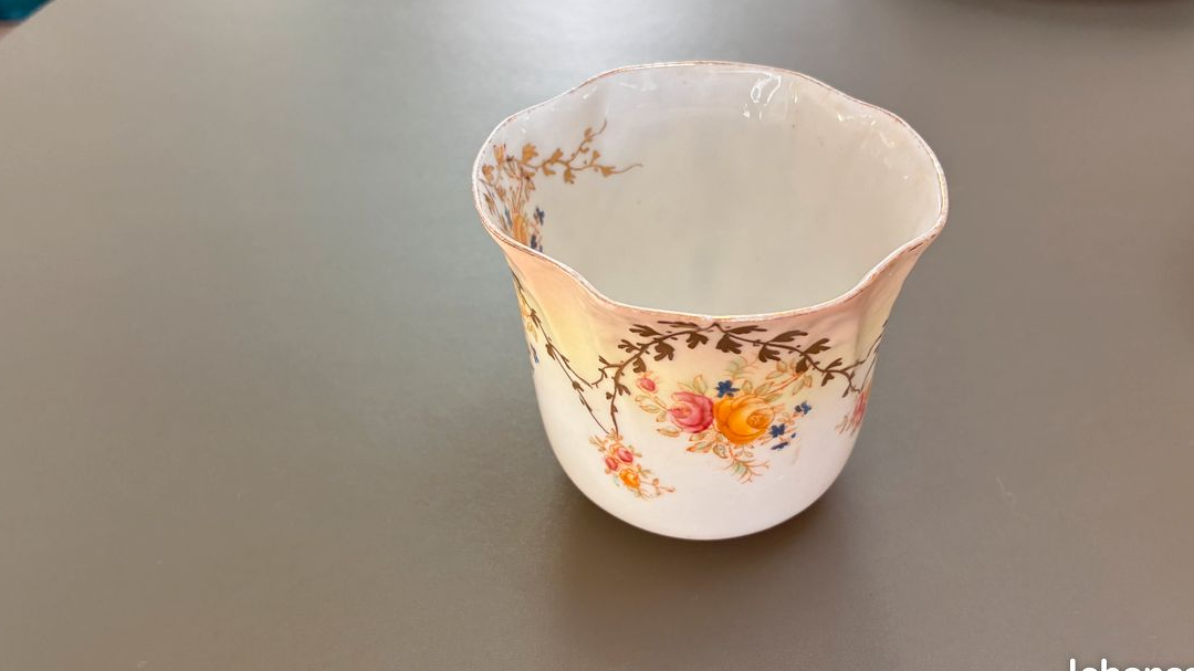 Service à Café / Thé / Dessert en porcelaine anglaise de la fin du 19 ème siècle