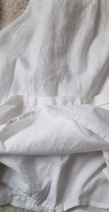 🤍 Robe blanche lin TIME AFTER TIME t.40
