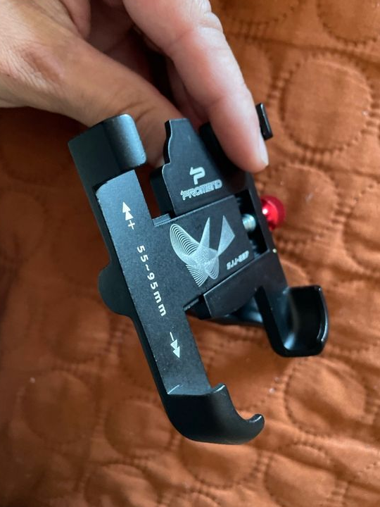 🛵 Support téléphone guidon – aluminium premium pour conduite sûre